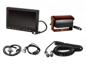 SBP-700-101RK- SYSTEM BEZPIECZNEJ PRACY (monitor 7 cali+kamera zamykana i podgrzewana+złącze ciągnik/naczepa)/